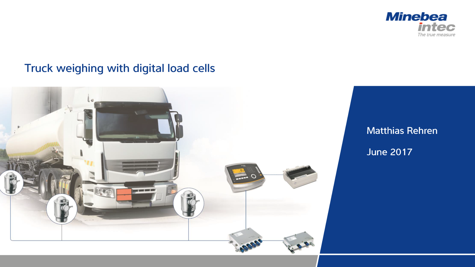 Minebea Intec Digital Truck Scale System PYEI SONE HEIN GROUP OF